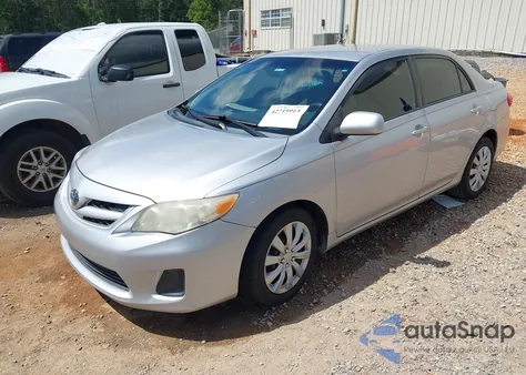 2012 Toyota Corolla Le из США, поврежденный, VIN 2T1BU4EE6CC829965